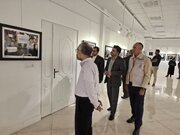 نمایشگاه عکس قیام جمهور برای شهید جمهور در بیرجند افتتاح شد