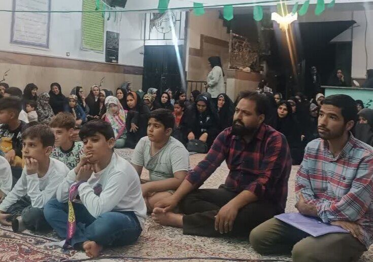 پرچمداری بچه‌های مساجد کرمان در یک جهاد تمام عیار انتخاباتی