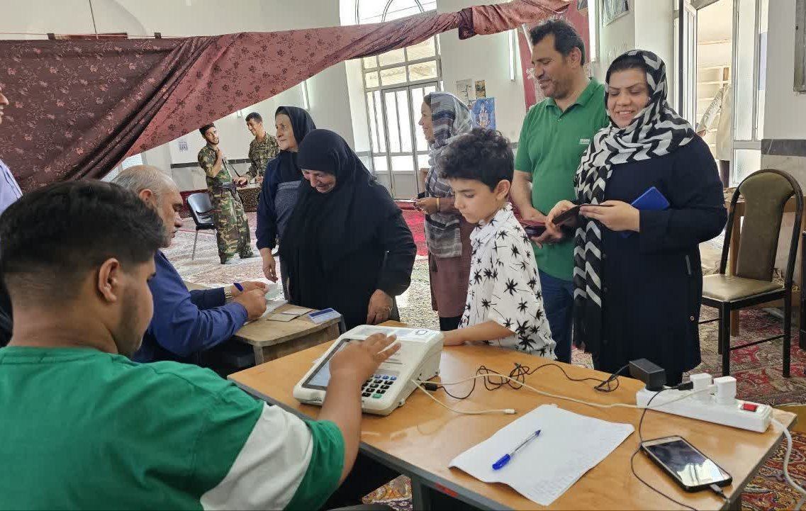 بچهمسجدی های مازندرانپای کار انتخابات