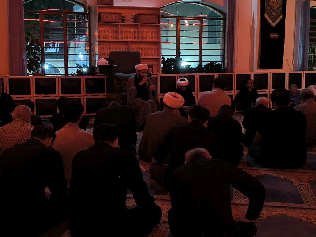 شب اول محرم در مسجد بقیه الله ارومیه