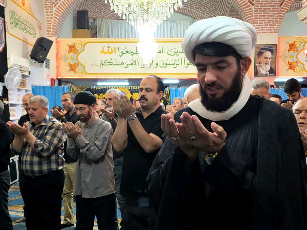 شب اول محرم در مسجد بقیه الله ارومیه