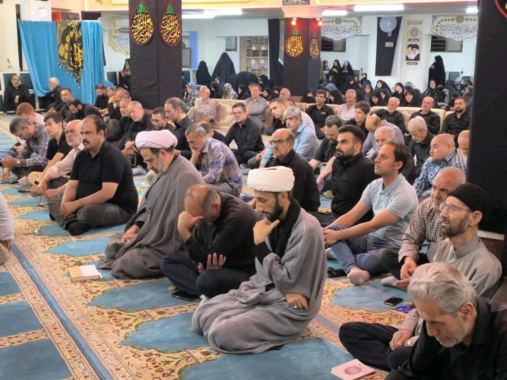 شب اول محرم در مسجد بقیه الله ارومیه