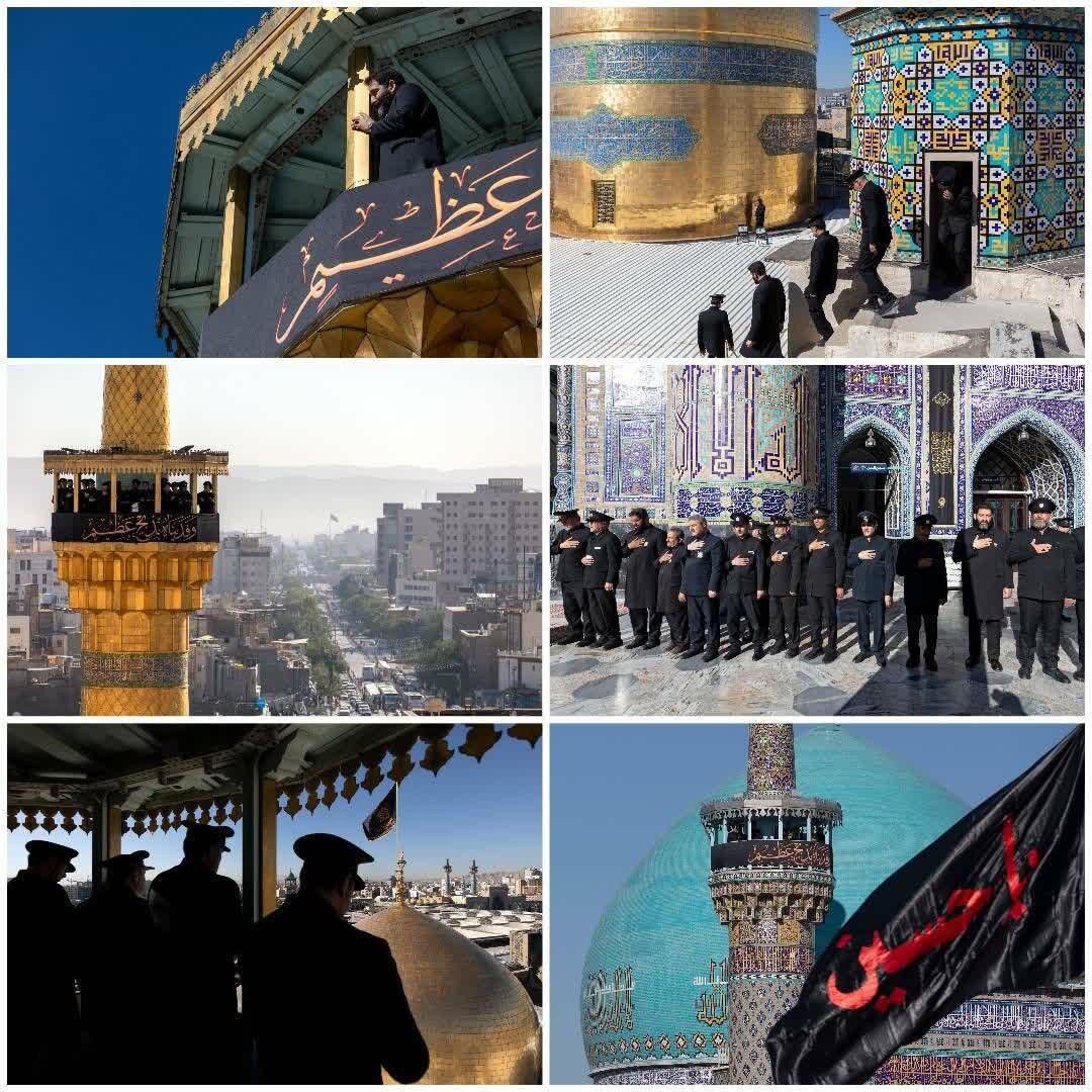 اهدای پرچم رضوی به ۱۳۰ هیئت کشور