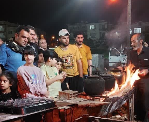 تکریم پیرغلام بروجردی در آیین مقام مجنون