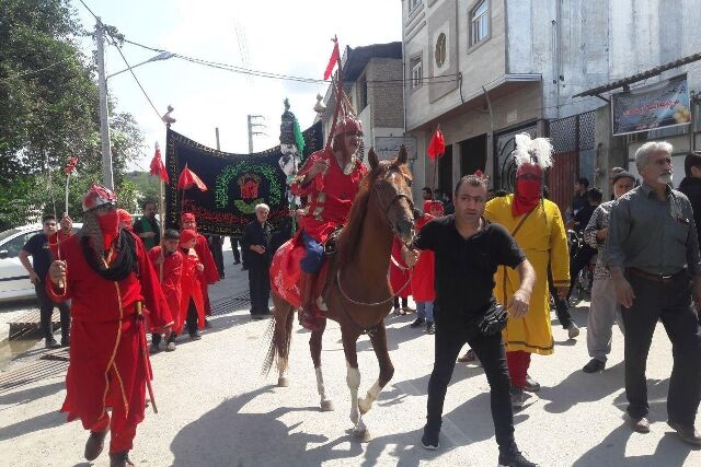 آیین های عزاداری در گلستان؛ آیین طوق بندان تا حسین خوانی