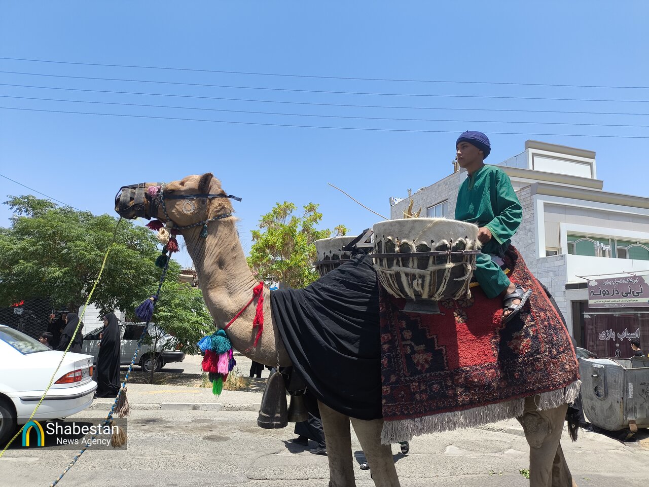 شبستان - حرکت کاروان نمادین نینوا در بیرجند