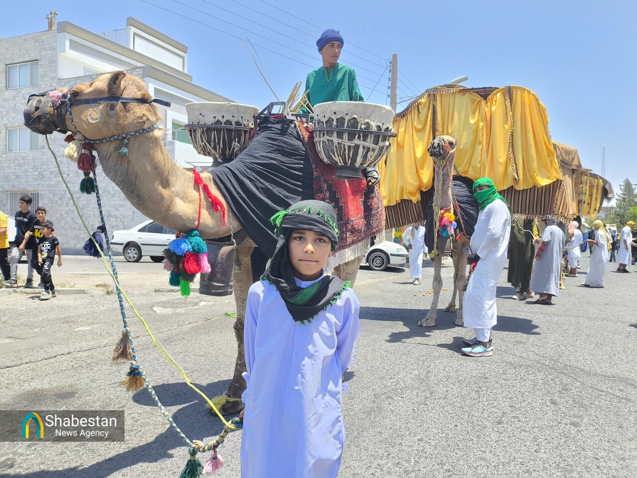 شبستان - حرکت کاروان نمادین نینوا در بیرجند