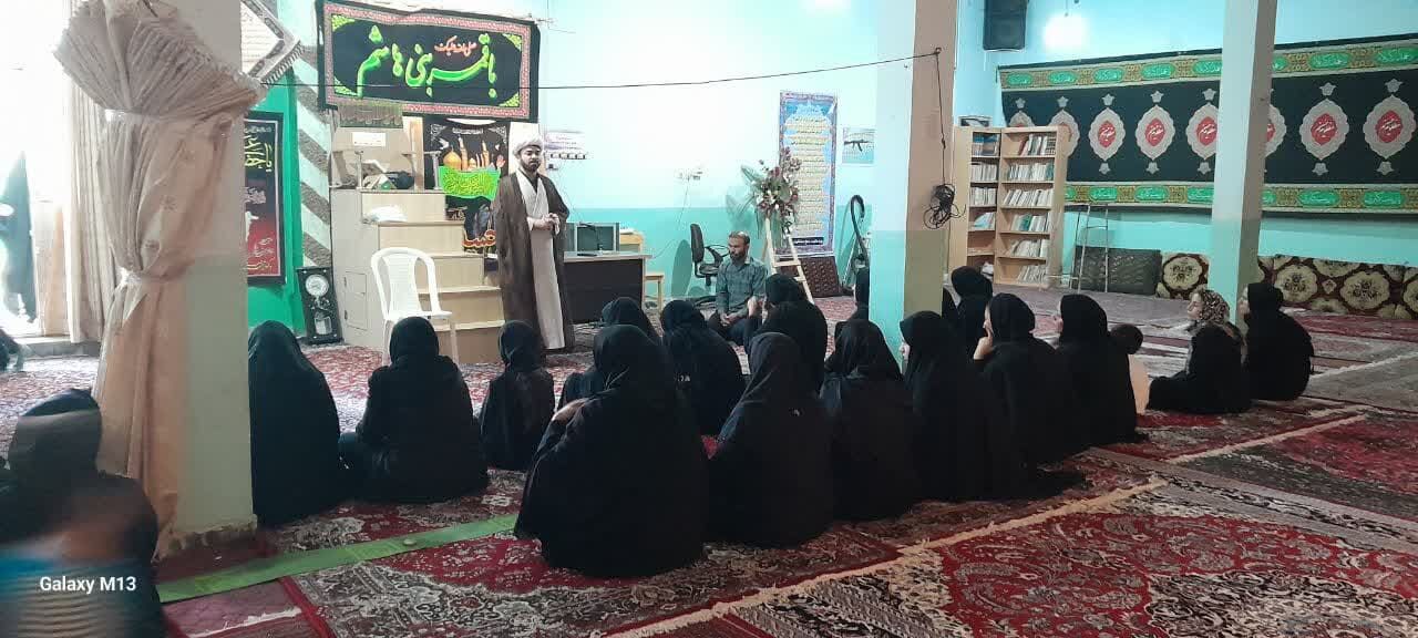 برگزاری مراسم عزاداری ویژه بانوان مسجدی در کرمانشاه