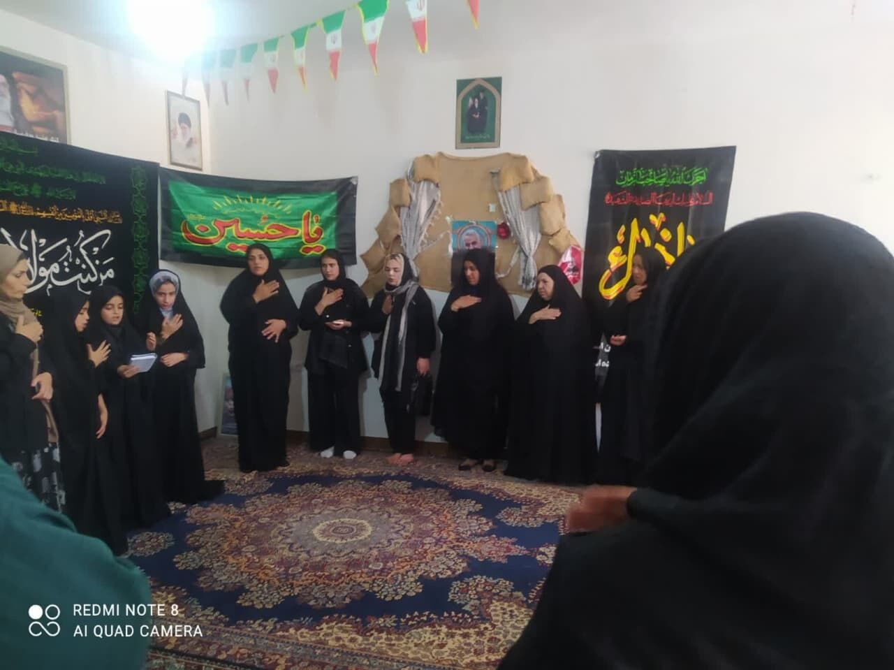 برگزاری مراسم عزاداری ویژه بانوان مسجدی در کرمانشاه