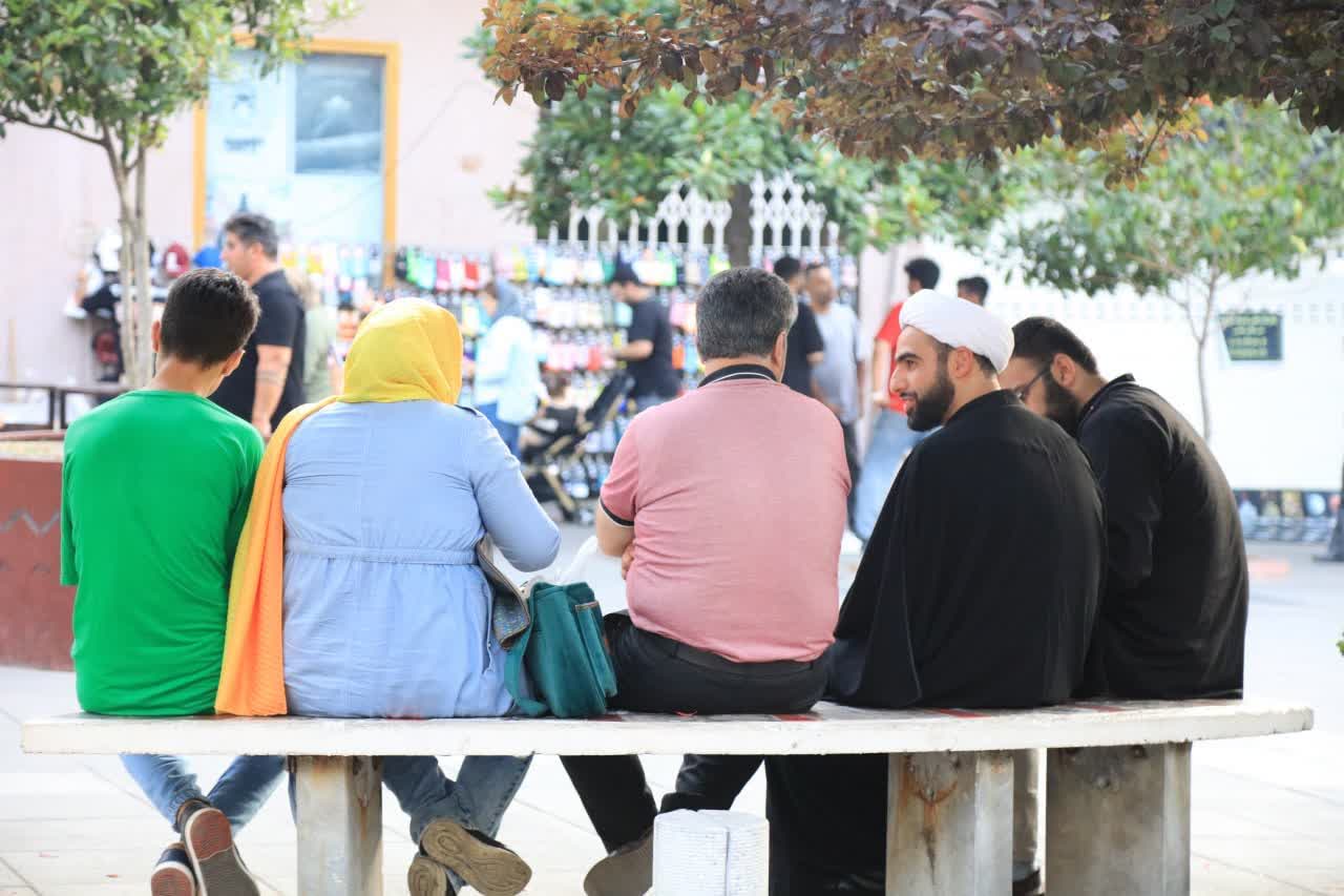 آسیب شناسی بحران های اجتماعی با حضور طلاب حوزه علمیه قم در رشت