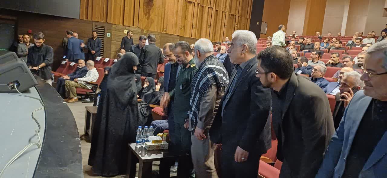 محل شهادت شهیدان انصاری و نورانی در رشت گلباران شد