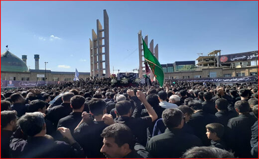 نمایش شور و شعور حسینی زنجانی‌ها در یوم‌العباس