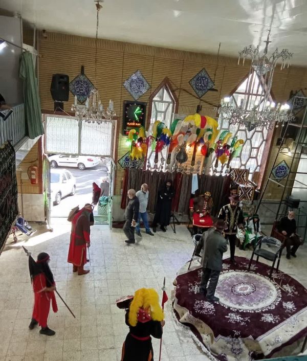 تعزیهخوانی بچههای مسجد در روستای روته