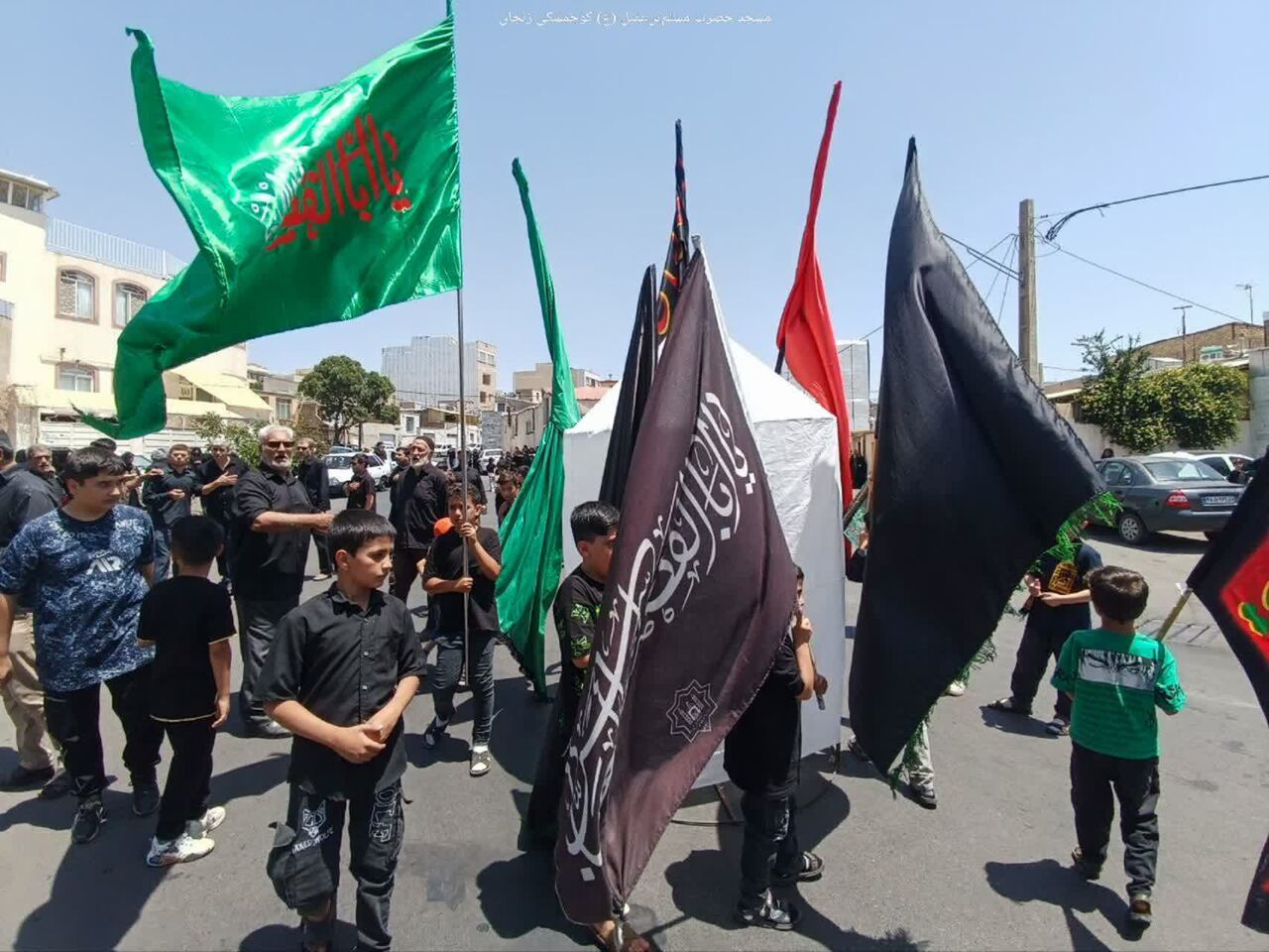 از نشستهای بصیرت عاشورایی تا تعزیهخوانی در کانونهای مساجد زنجان