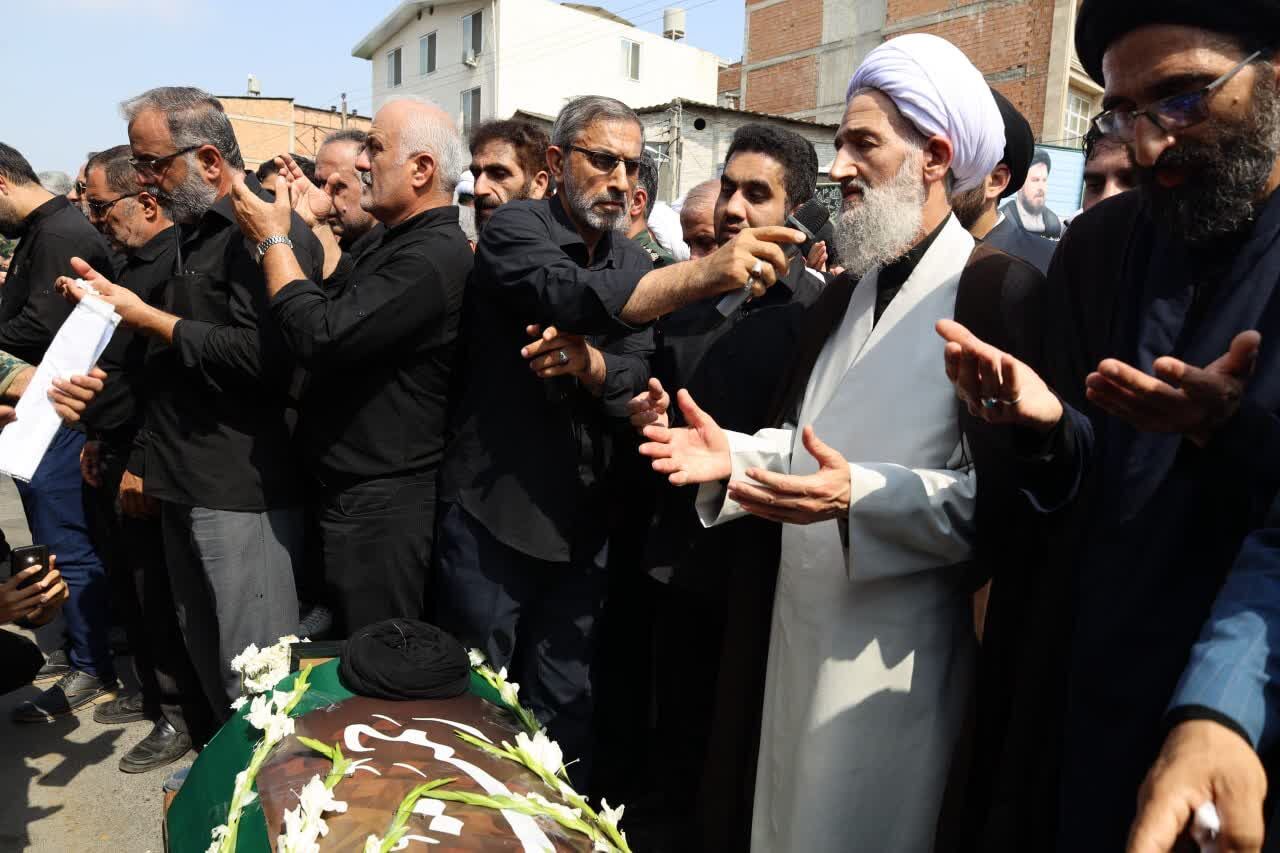 تشییع امامجمعه عاشورایی در بهشهر