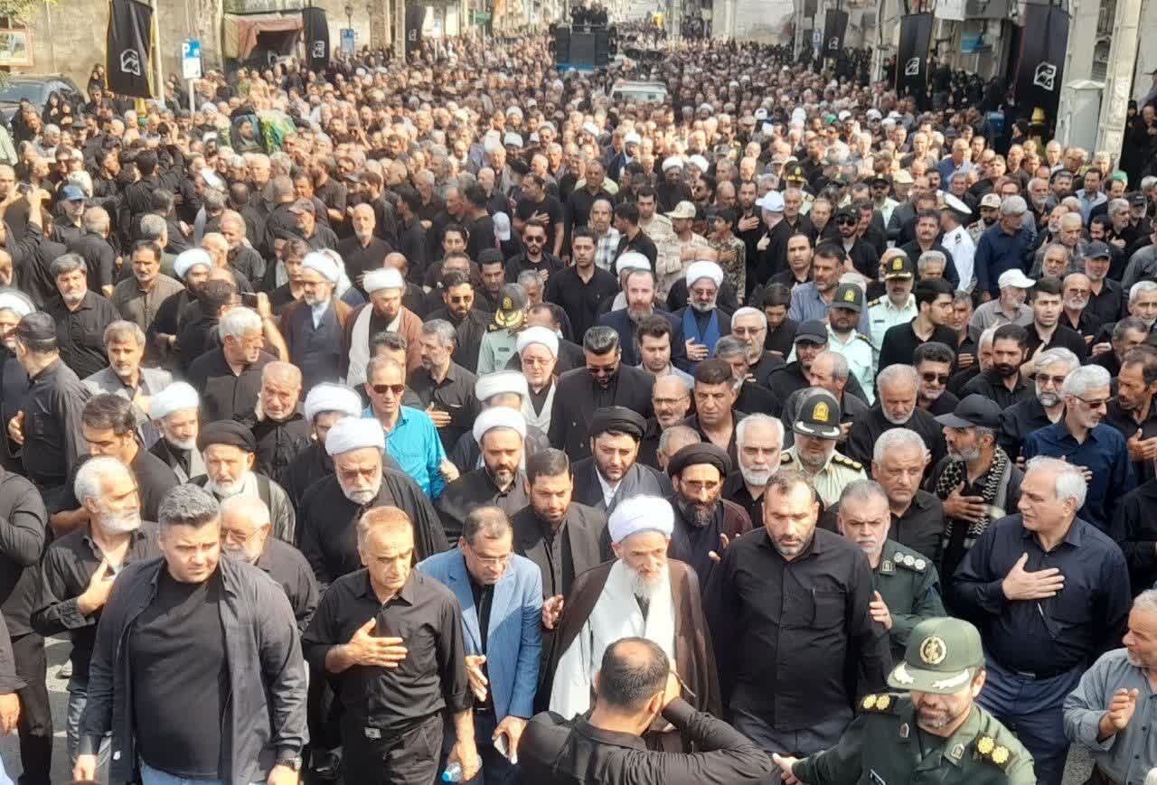 تشییع امامجمعه عاشورایی در بهشهر