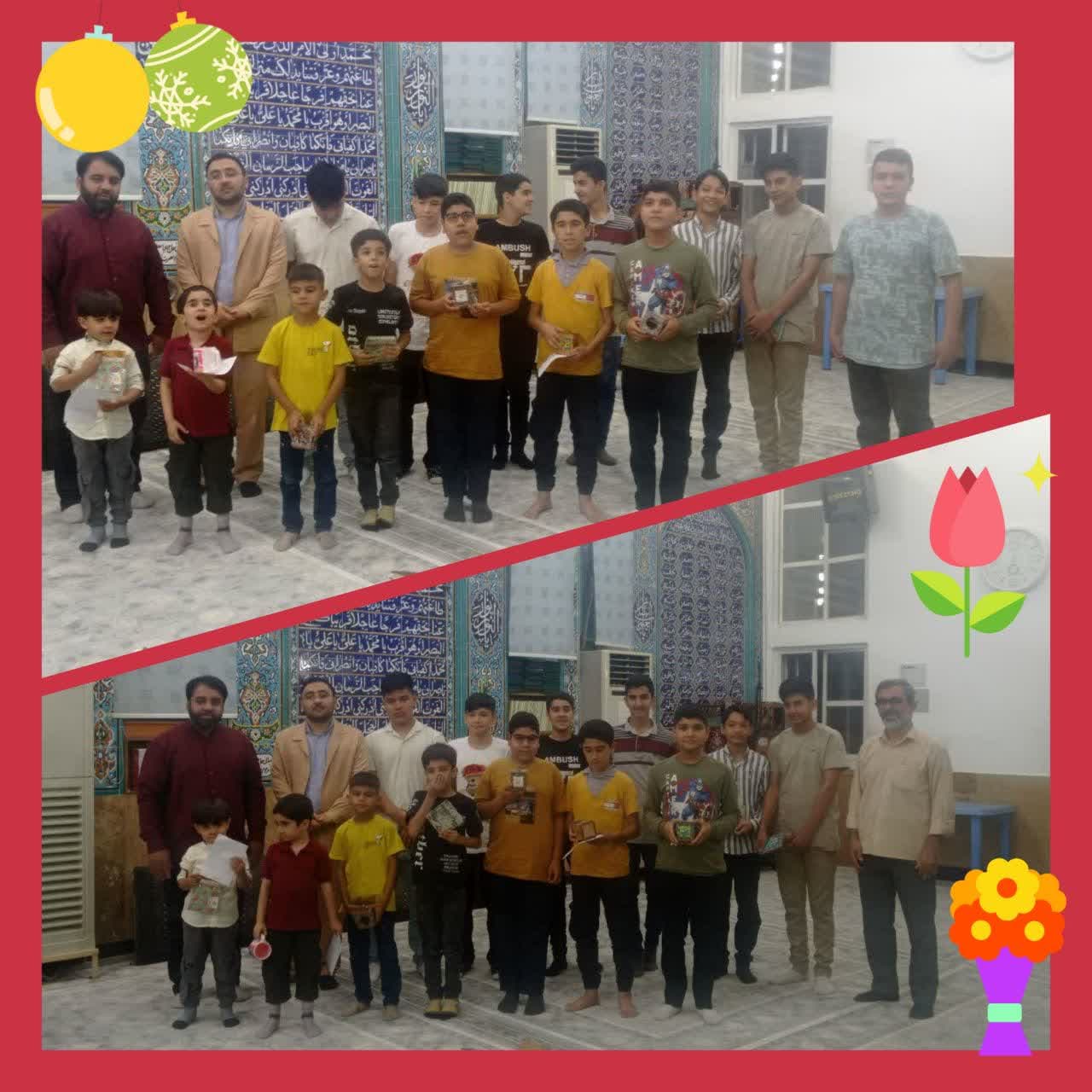 کتابخوانی تفریح بچههای این مسجد است