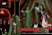اجرای روضه مصور شهرستان بندرگز در برنامه حسینیه معلی