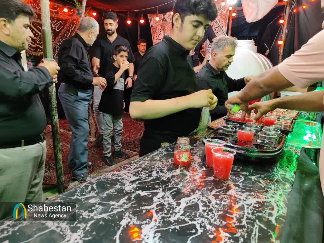 تبلور شور حسینی در موکبهای نوجوانان