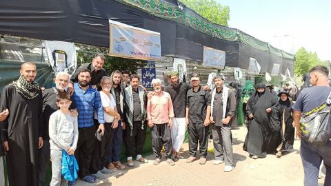 اربعین متفاوت بچهمسجدیهای بروجرد در عمود ۹۴۷