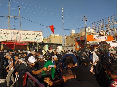 راهاندازی مواکب فاطمةالزهرا(س) توسط بچههای مسجد خرماکلا