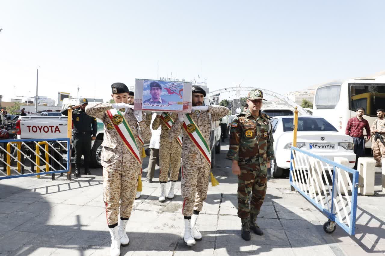 شمیم عطر شهید در شهر مسجد و مناره ها پیچید