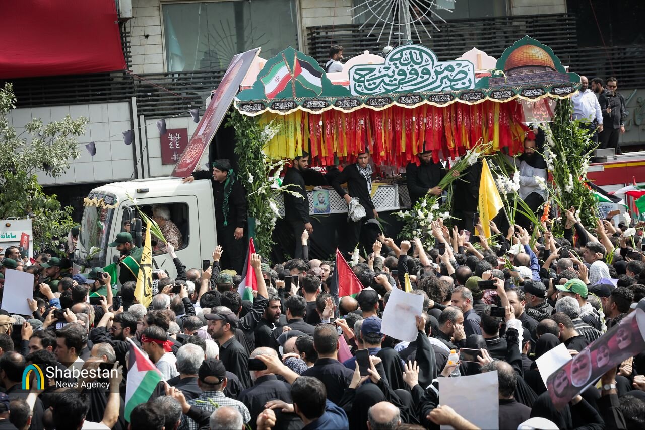 مکتب سلیمانی برای «شهیدِ مقاومت» سنگ تمام گذاشت