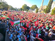 تظاهرات گسترده مردم جهان در روز موسوم به «روز ملی و بین المللی حمایت از غزه»