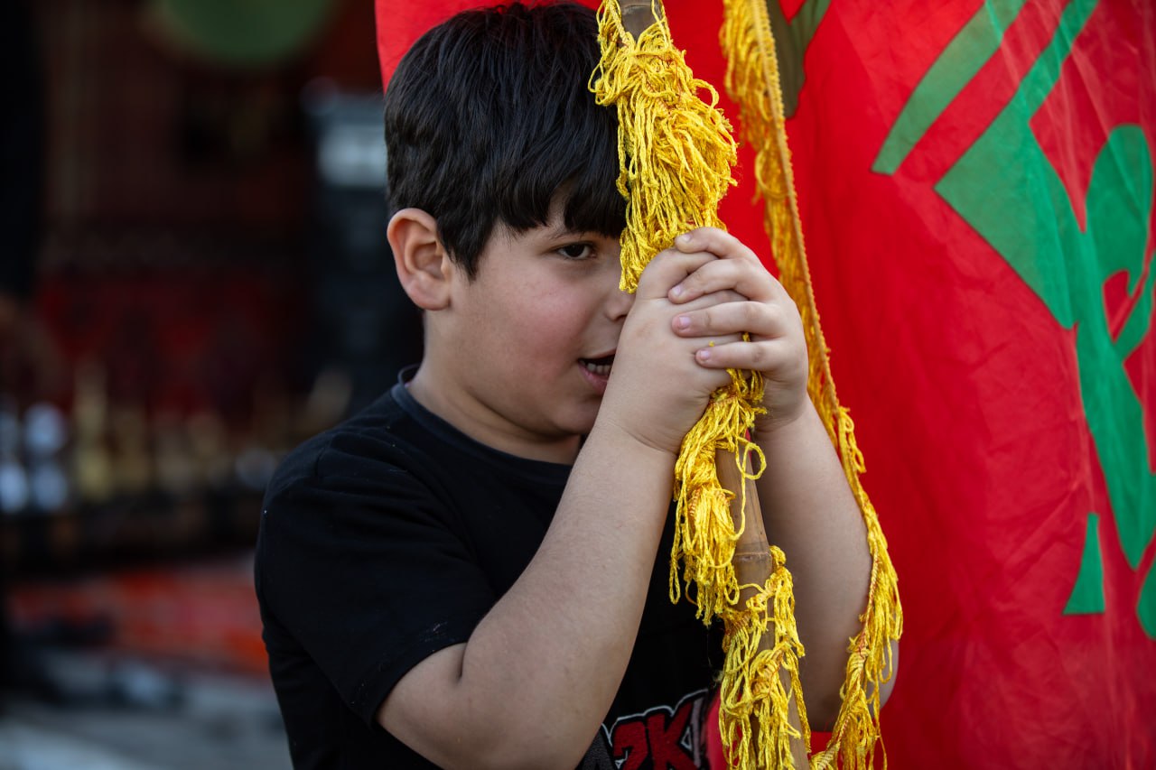 آغاز حرکت پیاده روی اربعین اهالی بصره