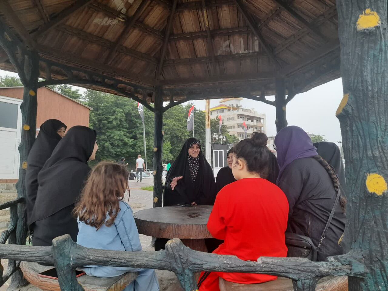 برگزاری اردوی تفریحی آموزشی بچه مسجدی ها و مادران اشکاردشت چالوس