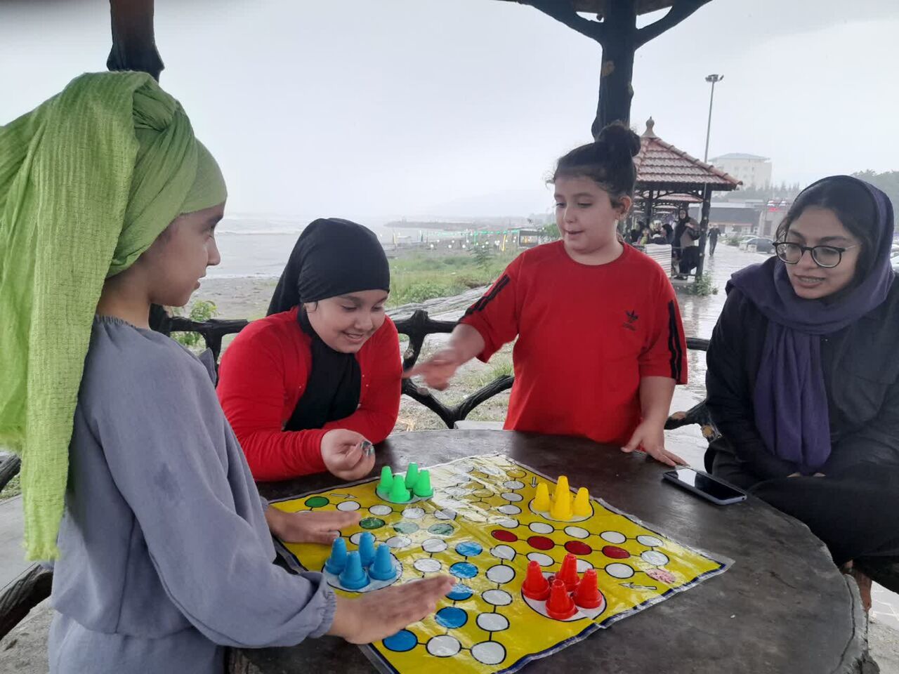 برگزاری اردوی تفریحی آموزشی بچه مسجدی ها و مادران اشکاردشت چالوس