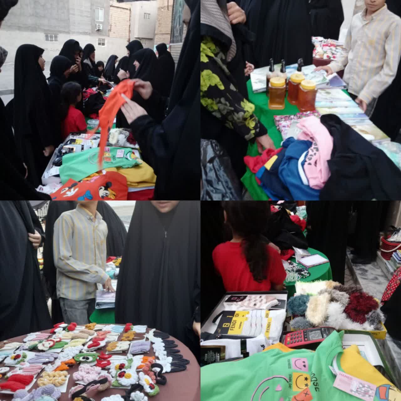 روایت زنانههای کربلا توسط دختران مسجد فاطمهالزهرا(س) مشهد