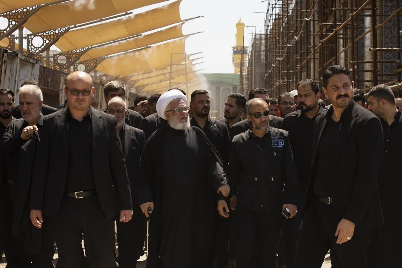 آمادهسازی سازه جدید تل زینبیه برای میزبانی از زائران اربعین+ تصاویر