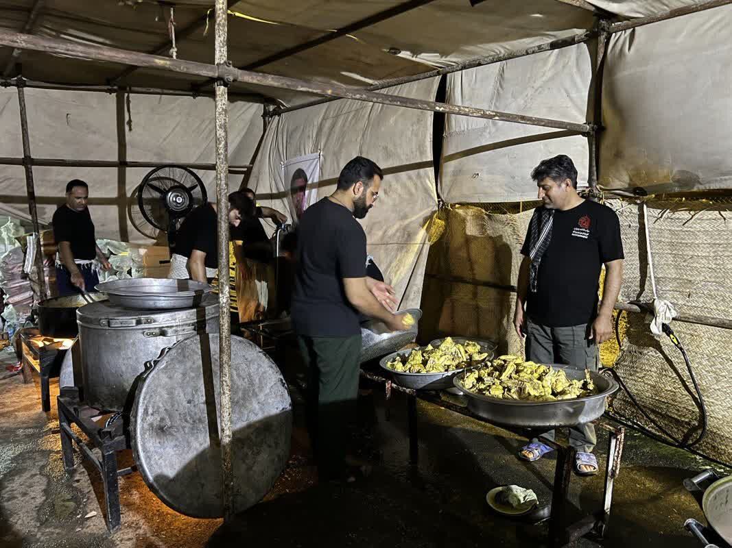 موکبهای اربعین کانون دولت آباد به مشهد رسید