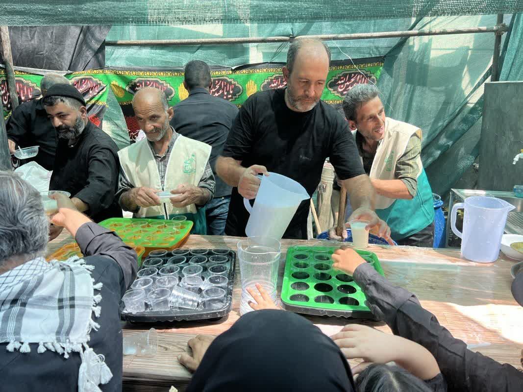 موکبهای اربعین کانون دولت آباد به مشهد رسید