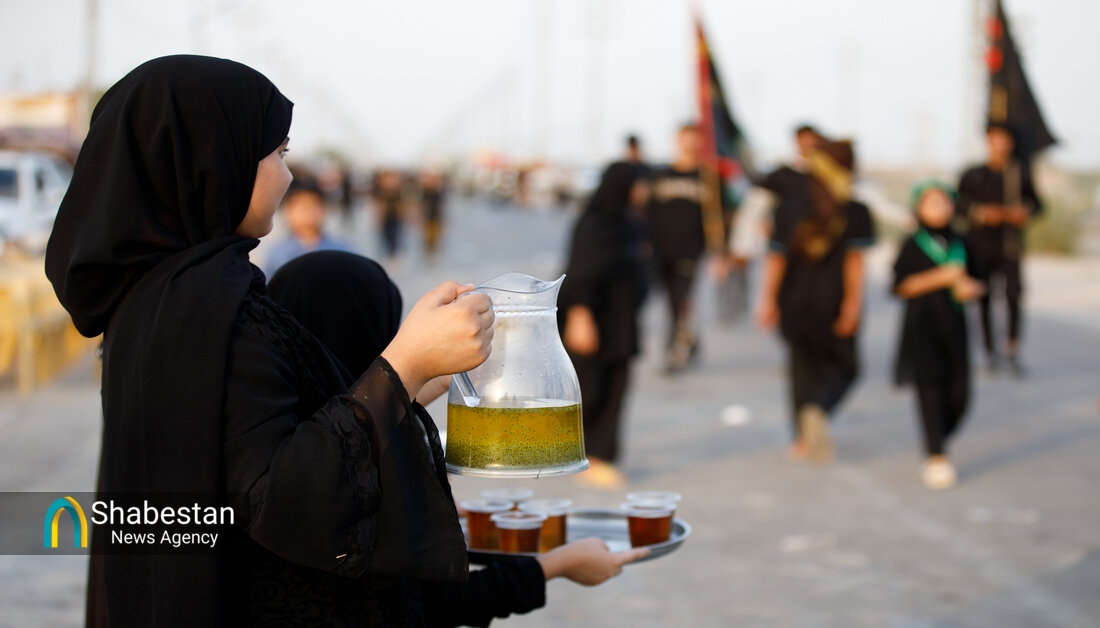 وقتی کودکان میزبان زائران اربعین می شوند