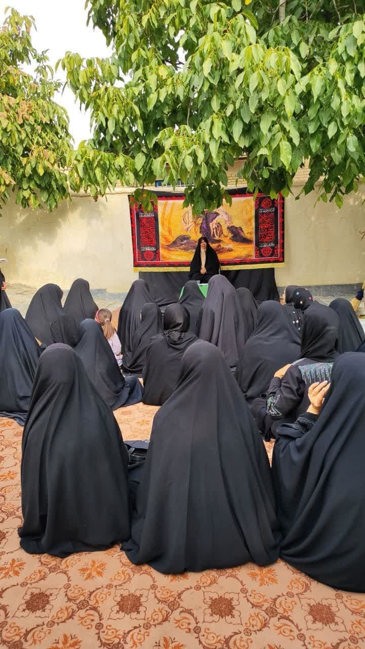 اردوی زیارتی مسجدیهای دهستان چم جنگ برگزار شد