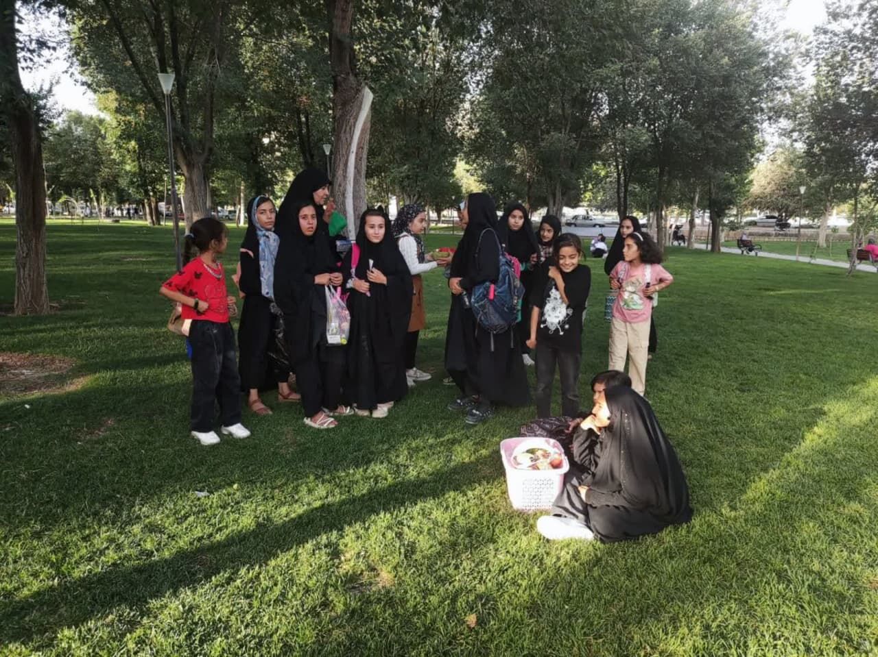 اردوی زیارتی مسجدیهای دهستان چم جنگ برگزار شد