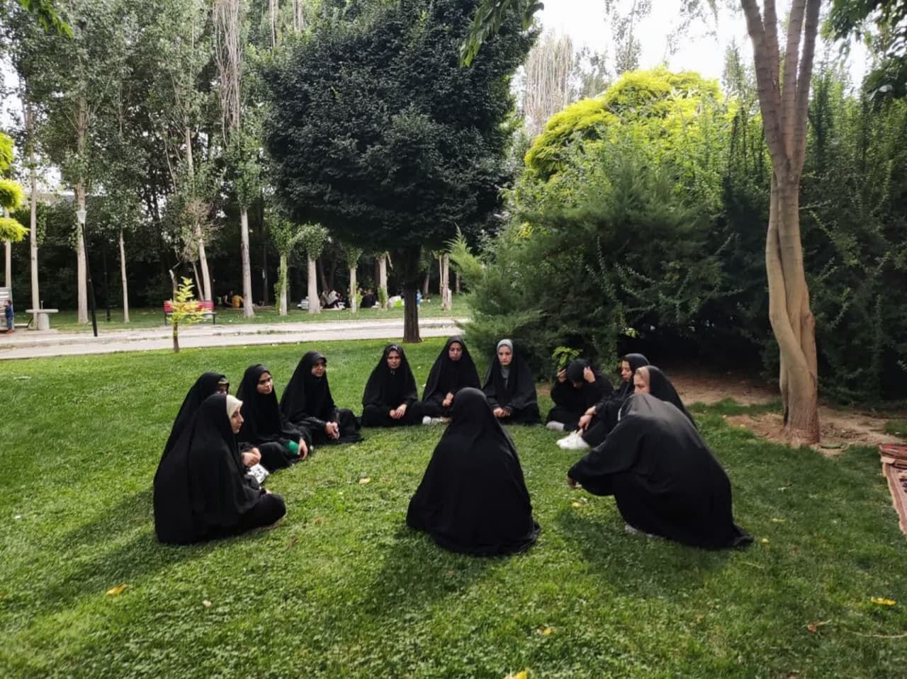 اردوی زیارتی مسجدیهای دهستان چم جنگ برگزار شد