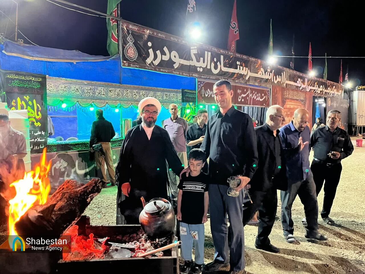 فعالیت بچههای کانون علی اصغر الیگودرز در موکبهای اربعین