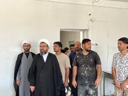 بازدید امام جمعه الیگودرز از فعالیت گروه جهادی دانشجویی شهید رجایی