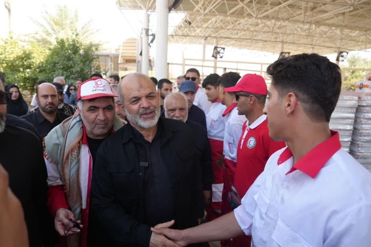 وزیر کشور از مرز بین المللی خسروی بازدید کردند