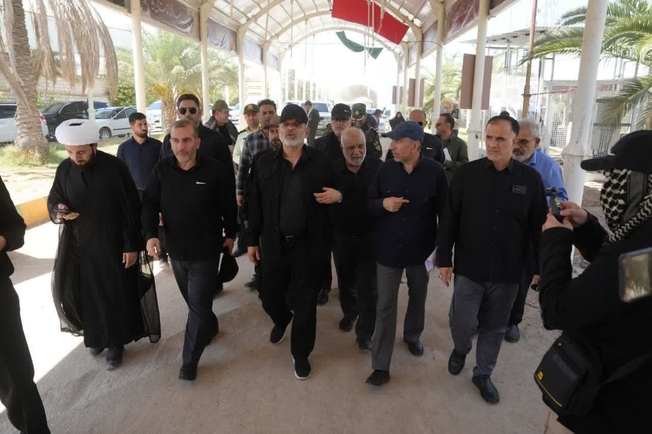 وزیر کشور از مرز بین المللی خسروی بازدید کردند