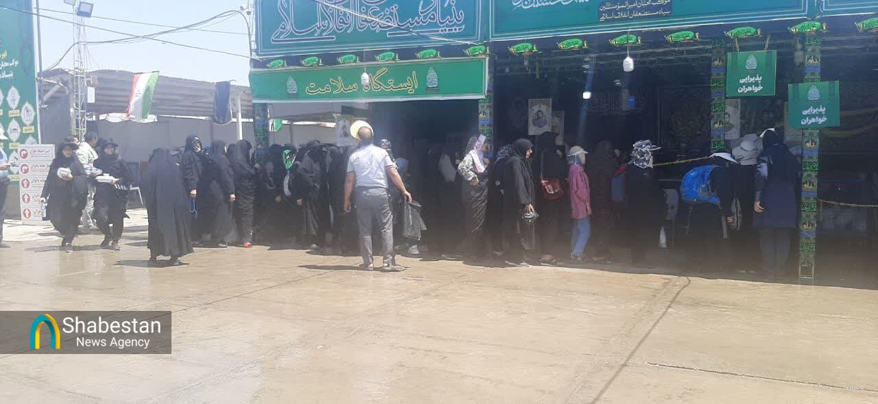 عاشقانههای اربعین در مرز خسروی