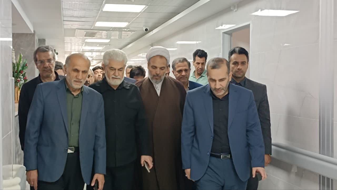 ۲ بخش جدید بستری بیمارستان طالقانی کرمانشاه افتتاح