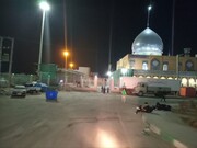 خدمات دهی قرارگاه حضرت اباعبدالله‌ الحسین(ع) در مرز مهران
