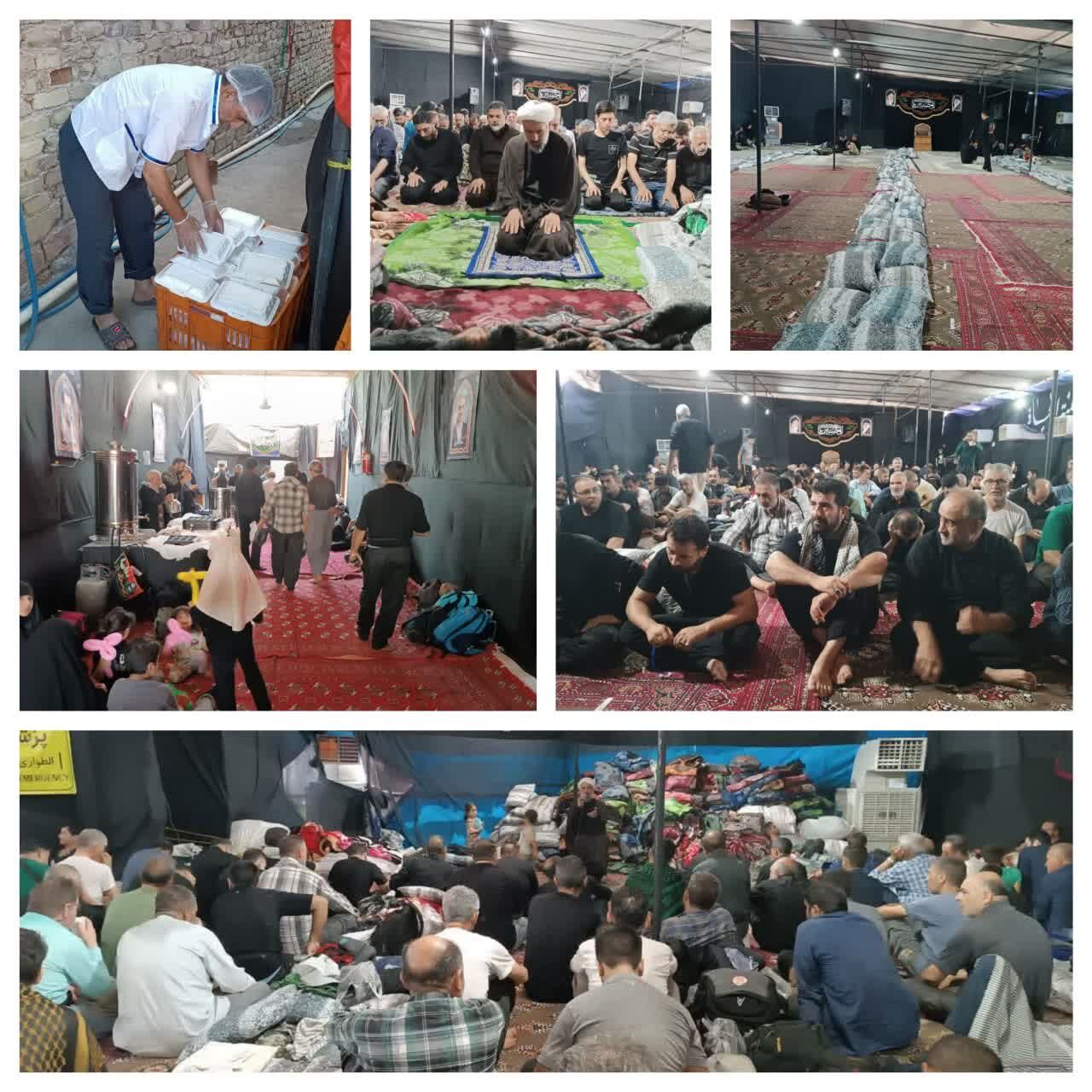 نشاط مؤمنان کودکان در موکب امام رضا(ع)