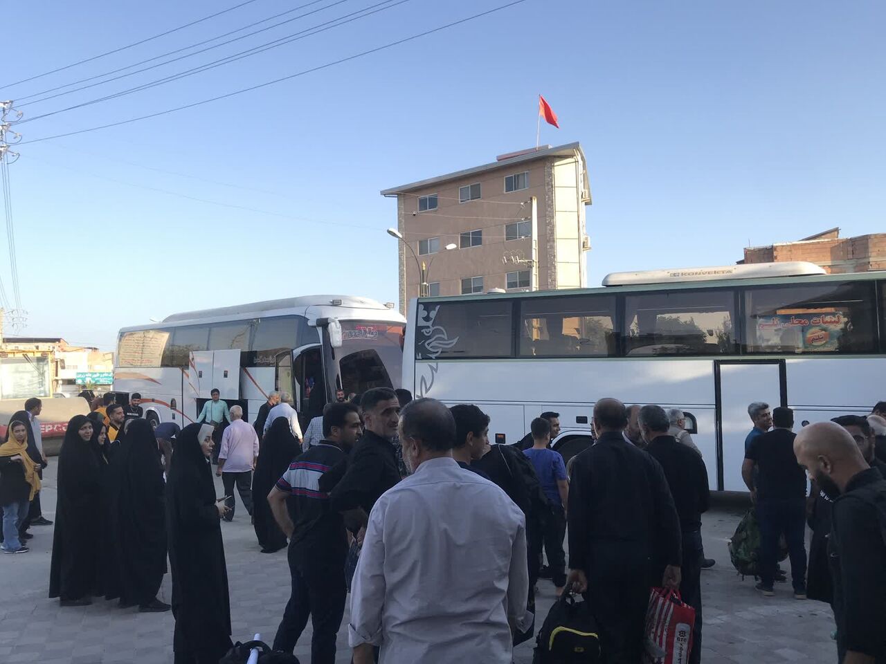 اینجا عمود ۲۸۷ و مشق عاشقی بچه های مسجد النبی(ص) قائم شهر