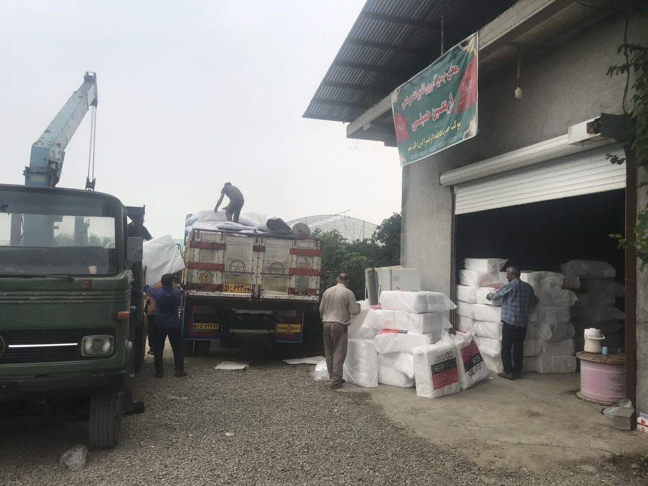 اینجا عمود ۲۸۷ و مشق عاشقی بچه های مسجد النبی(ص) قائم شهر