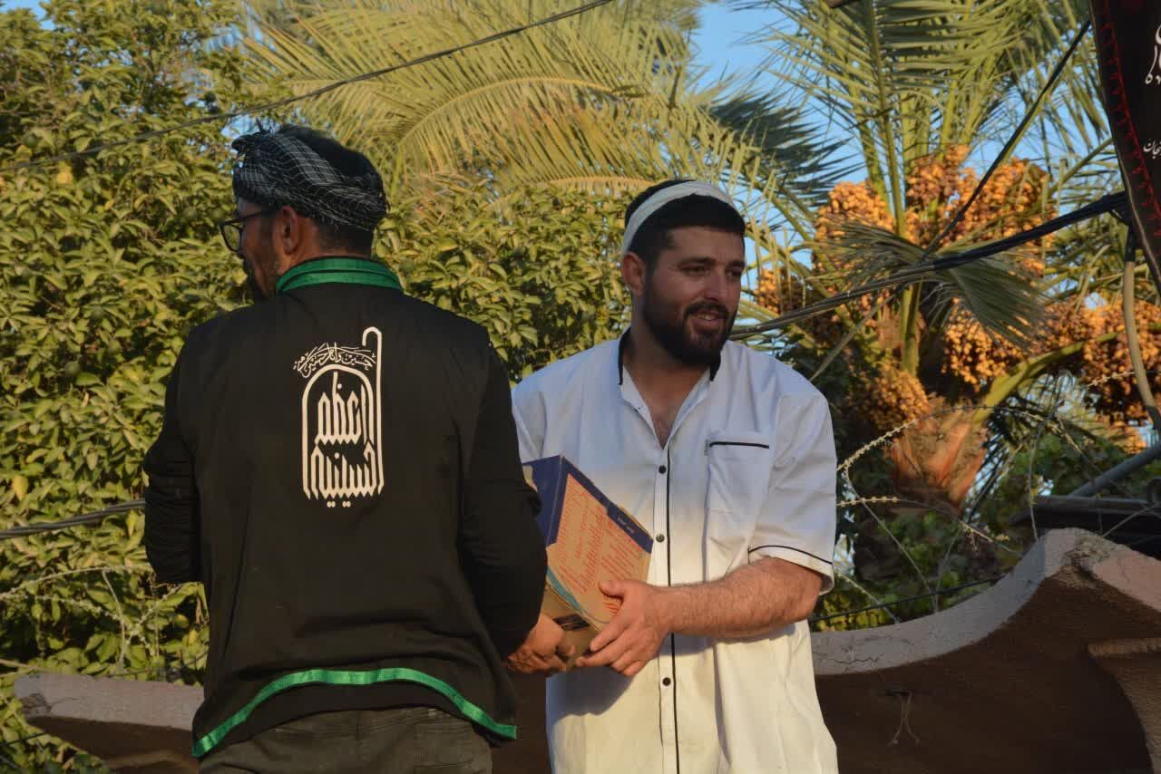 خدمترسانی خادمین حسینیه اعظم زنجان به زائران اربعین در سامرا